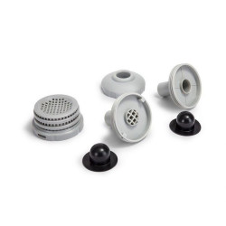 Set de crépines et bouchons pour piscine Ø 32 mm 6 pièces INTEX