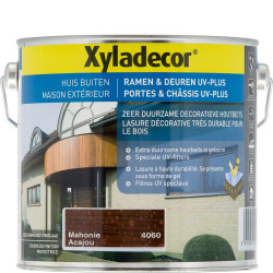 Lasure Porte & Châssis UV-Plus acajou 2,5 L XYLADECOR