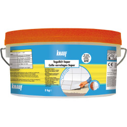 Colle Carrelage Super 3kg KNAUF – Pose Facile | KNAUF
