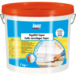 Colle à carrelage Super 7 kg KNAUF – Pose facile | KNAUF