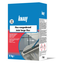 Mortier Joint Large Flex Blanc 5kg KNAUF – Jointure Facile | KNAUF