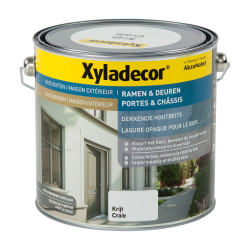 Lasure Opaque Craie Porte & Châssis 2,5L | XYLADECOR