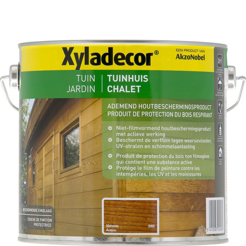 Lasure Chalet acajou 2,5 L XYLADECOR