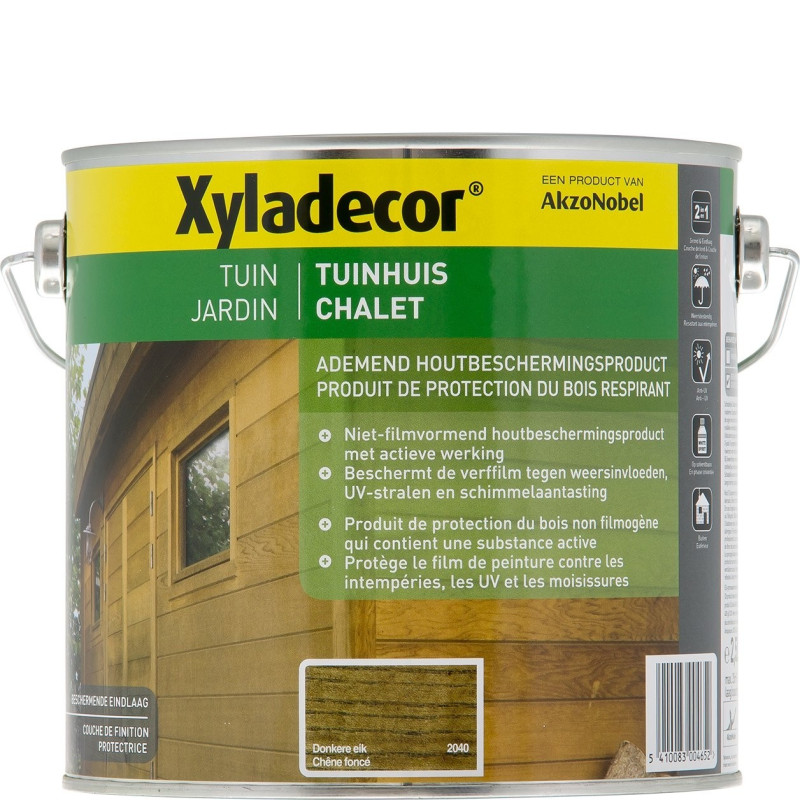 Lasure Chalet chêne foncé 2,5 L XYLADECOR