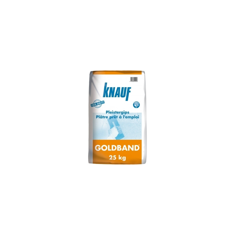 Enduit de plâtre Goldband 25 kg KNAUF