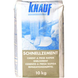 Ciment prise rapide 10kg KNAUF – Séchage express | KNAUF