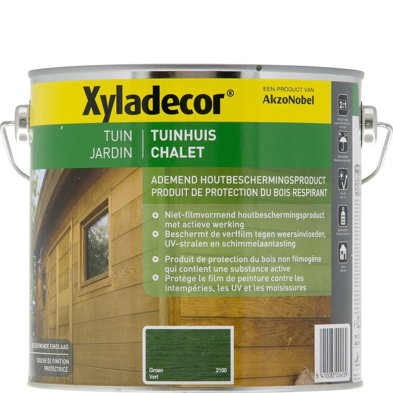 Lasure Chalet verte 2,5 L L XYLADECOR