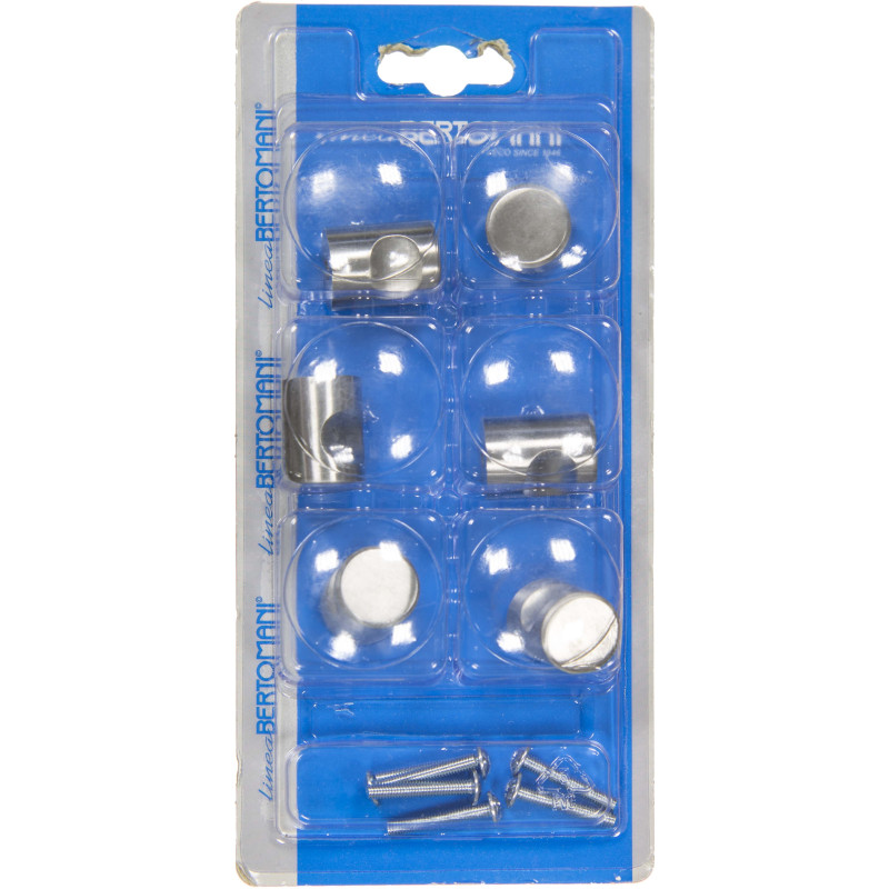 Bouton cylindrique en inox