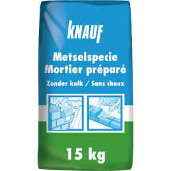 Mortier préparé 15 kg KNAUF – Idéal maçonnerie | KNAUF