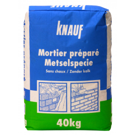 Mortier préparé 40 kg KNAUF