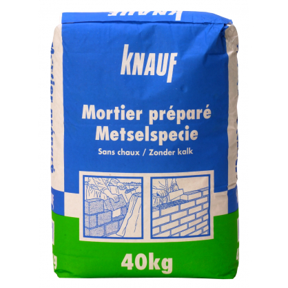 Mortier préparé 40 kg KNAUF