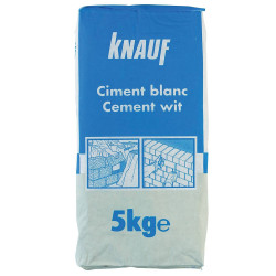 Ciment blanc 5 kg KNAUF