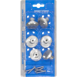 Bouton plastique Ø 35mm – Lot de 6 pièces | LINEA BERTOMANI