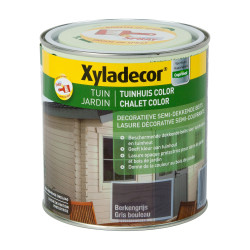 Lasure Chalet Gris Bouleau 1L XYLADECOR – Protection Bois | XYLADECOR