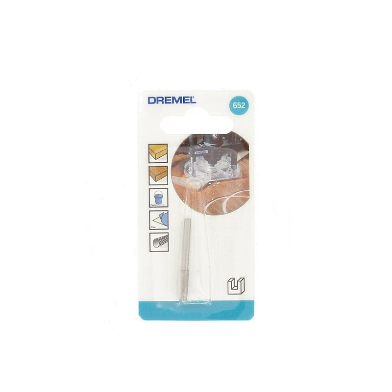 Fraise à défoncer DREMEL 8mm – Travail précis | DREMEL
 Fraise à défoncer DREMEL 8mm – Travail précis | DREMEL