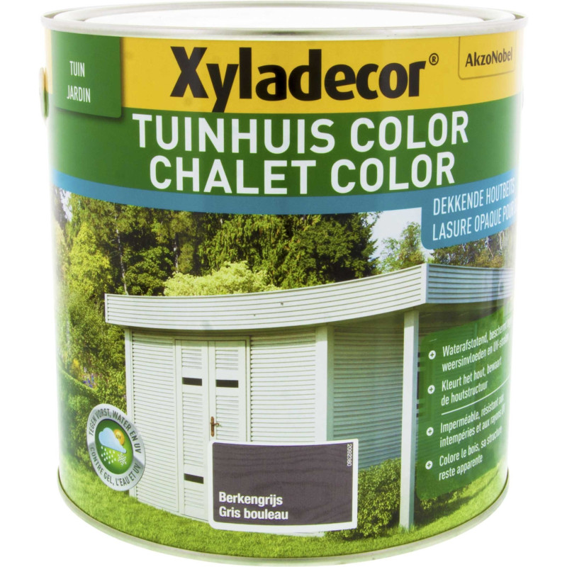 Lasure Chalet Color gris bouleau 2,5 L XYLADECOR