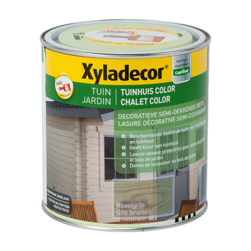 Lasure Chalet Color gris brume 1 L XYLADECOR