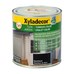 Lasure Chalet Color Charbon 1L – Protection Bois | XYLADECOR
