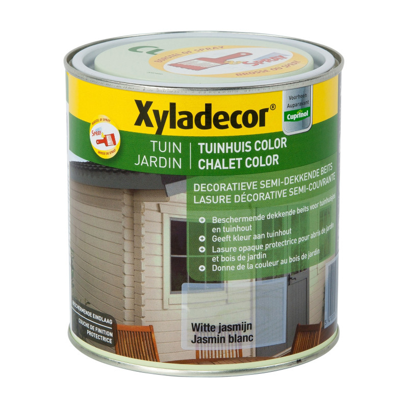 Lasure Chalet Color jasmin blanc 1 L XYLADECOR