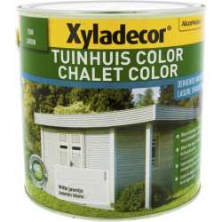 Lasure Chalet Couleur Jasmin blanc 2,5 L – Protection du bois | XYLADECOR