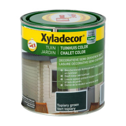 Lasure Chalet Vert Topiaire 1L XYLADECOR – Protection Bois | XYLADECOR