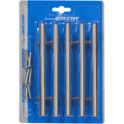 Poignée Inox 96mm – Lot 5 pièces | LINEA BERTOMANI
