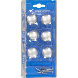 Bouton Zamac Ø 25mm – Lot 6 pièces | LINEA BERTOMANI