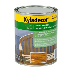 Lasure Meubles de jardin teck 1 L XYLADECOR