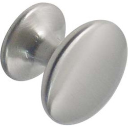 Bouton Zamac Nickelé Ø 30mm LINEA – Élégance Bertomani | LINEA BERTOMANI