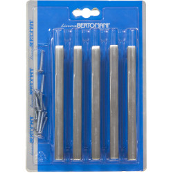 Poignée carrée inox 128 mm – Lot de 5 Bertomani | LINEA BERTOMANI