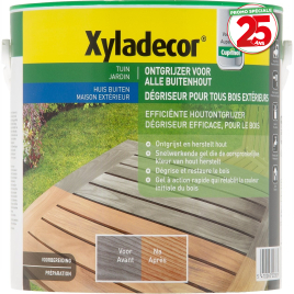 Dégriseur pour bois extérieurs 2,5 L XYLADECOR