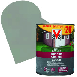 Lasure Chalets Moonstone V33 – Protection du bois | V33