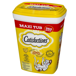 Friandise pour chat Maxi Tub au fromage 0,35 kg CATISFACTIONS