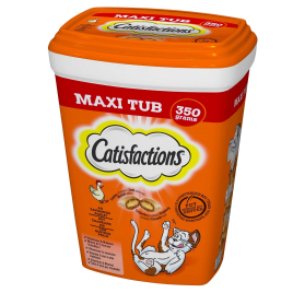 Friandise pour chat Maxi Tub au fromage 0,35 kg CATISFACTIONS