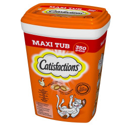 Friandise pour chat Maxi Tub au fromage 0,35 kg CATISFACTIONS