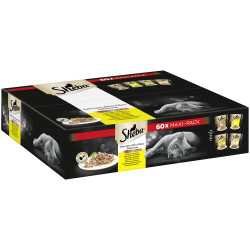 Patée pour chat Sélection Mini Filet à la volaille 60 pièces SHEBA