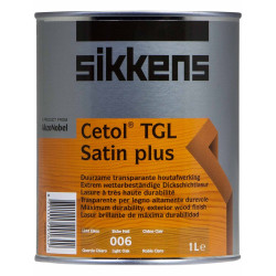 Lasure TGL Plus chêne clair satiné – Protection bois | SIKKENS

