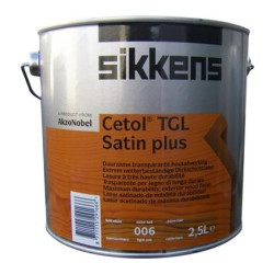 Lasure TGL Plus Chêne Clair Satiné 2,5L SIKKENS – Bois Protégé | SIKKENS