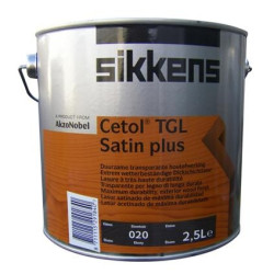 Lasure TGL Plus ébène satiné 2,5L SIKKENS – Protection bois | SIKKENS