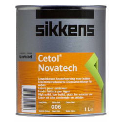 Lasure Novatech Chêne Clair 1L – Protection Bois | SIKKENS