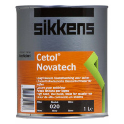 Lasure Novatech Ébène 1L – Protection Bois | SIKKENS