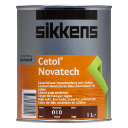 Lasure Novatech Noyer 1 L – Protection du bois | SIKKENS