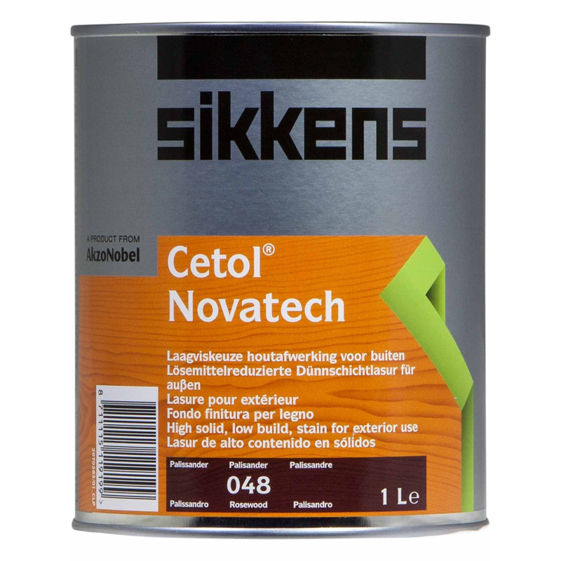 Lasure Novatech Palissandre 1L – Protection Bois | SIKKENS