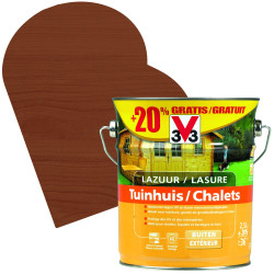 Lasure Chalets Chêne Foncé V33 – Offre 3L | V33