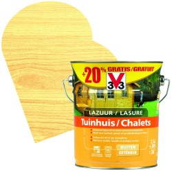 Lasure Chalets V33 incolore – Protection bois | V33