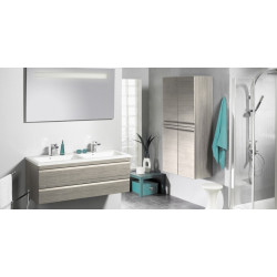 Colonne de salle de bain haute gauche Accent + 30 cm ALLIBERT