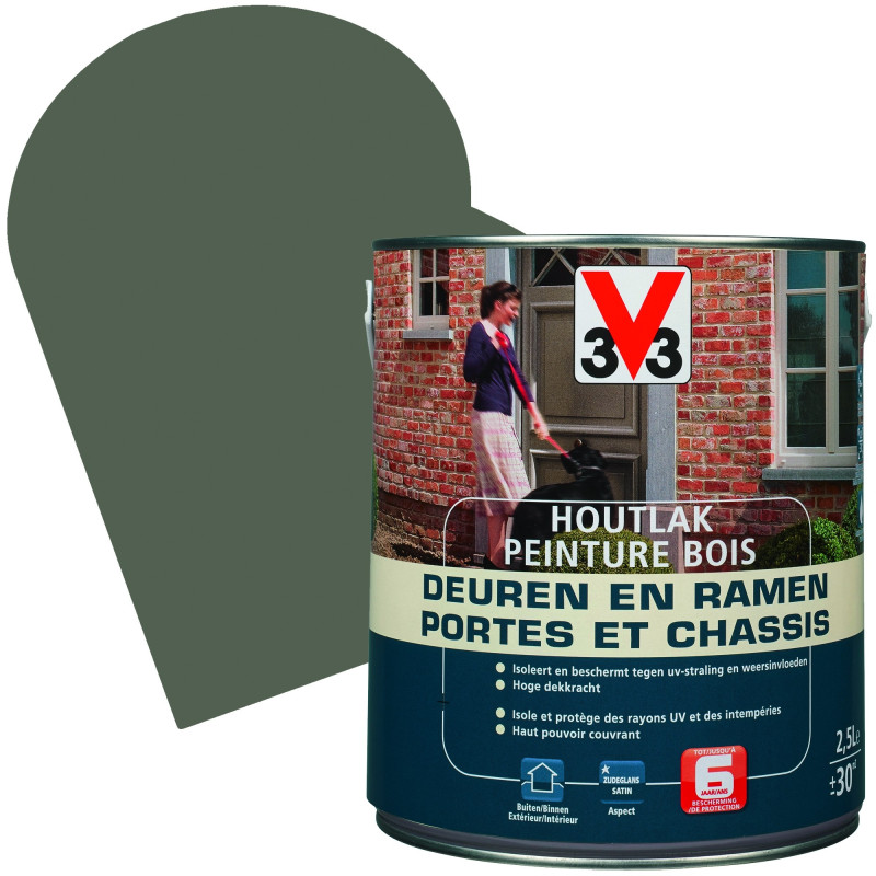 Peinture Bois Portes & Châssis buffalo 2,5 L V33