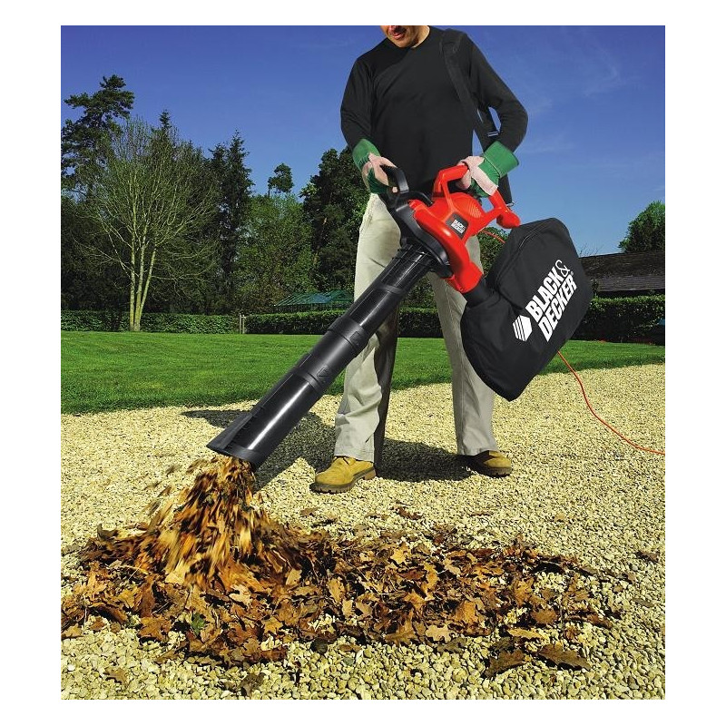Aspirateur Souffleur Broyeur BLACK+DECKER – Puissance 3000W | BLACK+DECKER Aspirateur Souffleur Broyeur BLACK+DECKER – Puissance 3000W | BLACK+DECKER