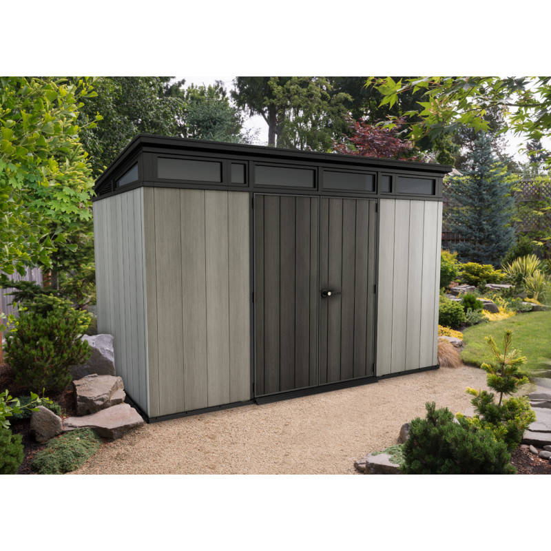 Abri de jardin en résine Brossium 3,42 x 2,18 x 2,26 m KETER