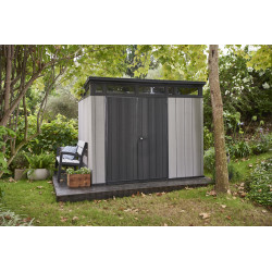 Abri de jardin en résine Brossium 2,79 x 2,18 x 2,26 m KETER